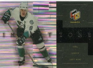 PAUL KARIYA 1999-00 Upper Deck HoloGrFx Impact Zone #5