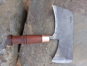 Cuchillo Gaff Hacha Cepillo Acero Machete De Colección Antigua Granja Herramienta de Poda Marca "JM" - Imagen 1 de 23
