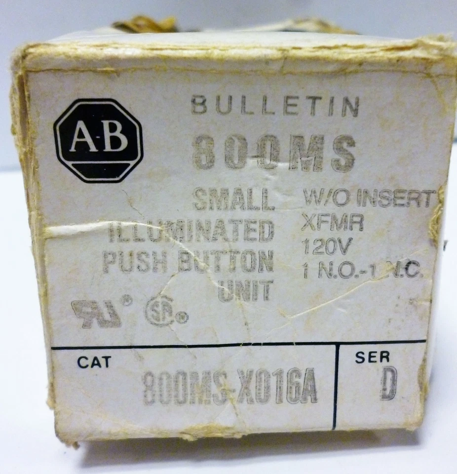 Pulsador Allen-Bradley 800MSXO16A Foto 1 de 4