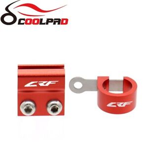 For HONDA CRF250R/X CRF450R/X CRF150R LOGO Front Brake Hose Guide Clamps Holder