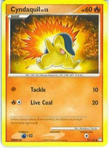 2x (pok-MT-079) Cyndaquil (C) Pokemon D&P Mysterious Treasures Card # 79 - Picture 1 of 1