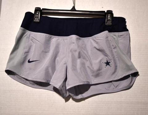 New Dallas Cowboys Nike NFL Team Apparel Women’s Jogging/Swim Shorts  Med NWOT Cover