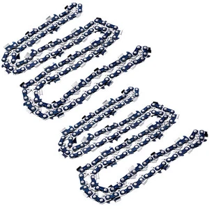 2PCS 20" inch Chainsaw Chain Blade 3/8"LP .050" 72 DL 20in Full-Chisel 050-72DL - Picture 1 of 8