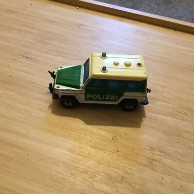MATCHBOX 1-75 Series MERCEDES BENZ 280 GE 999 POLICE POLIZEI CAR + ROOF LIGHTS - Image 1 of 4