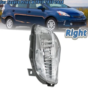 1PC Right Fog Lamp Front Bumper Turn Signal Light For Toyota Prius V 2012-2014 - Picture 1 of 11