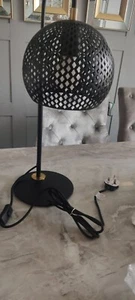Chelsom harlequin table lamp ,bedside lamp office desk light black - Picture 1 of 6
