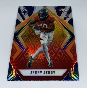 JERRY JEUDY 2020 PANINI PHOENIX FIRE BURST FANATICS EXCLUSIVE PRIZM REFRACTOR - Picture 1 of 2