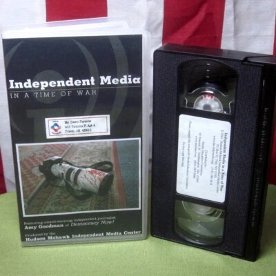 INDEPENDENT MEDIA IN A TIME OF WAR documentary VHS Democracy Now 2003 - Image 1 of 2