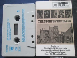 The Story Of The Blues- VARIOUS CBS 40-22135 Double Play Tape Cassette Album - Picture 1 of 4