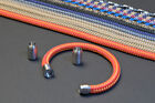 30 Edelstahl Magnetverschlüsse ID 8 mm + 12 Seilstücke ø 8 mm für Seil-Armbänder