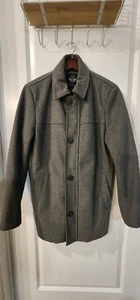 Dockers Jacket Button Zip Up Outdoors Winter Trench Pea-Coat - Picture 1 of 4