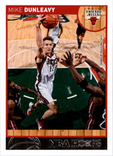 2013-14 Hoops Chicago Bulls Basketball Card #215 Mike Dunleavy