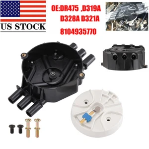 Distributor Cap and Rotor Kit For Chevrolet S10 GMC 4.3L V6 Vortec DR475 D321A - Picture 1 of 10