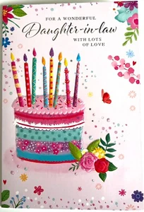 Birthday Card Daughter in law (#31955 - Picture 1 of 2