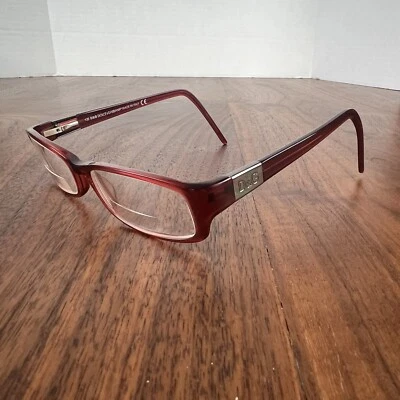 D&G Dolce&Gabbana DG 3015 550 красные очки 52-16-135 мм Италия (только ОПРАВА) - Изображение 1 из 4