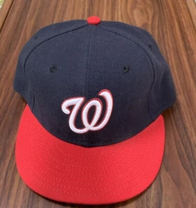 New Era 59Fifty Washington Nationals Official On Field Fitted Hat Size 7 1/8 - Picture 1 of 7