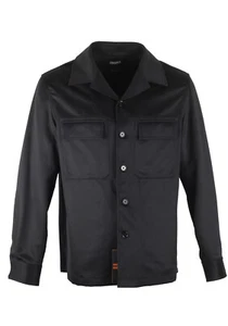 Sobrecamisa ZEGNA Azul Marino Oasi Cachemir Talla 56 IT / 46R EE. UU. Nueva Con Etiquetas - Imagen 1 de 5