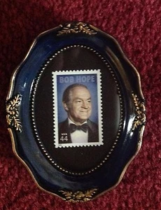 FRAMED COMEDIAN BOB HOPE UNUSED U.S. POSTAGE STAMP - Picture 1 of 1