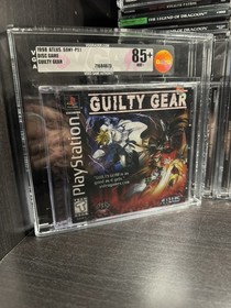 The First Guilty Gear Game&bull; SEALED &bull; PS1 PlayStation 1 &bull; VGA 85+ NM &bull; WATA CGC