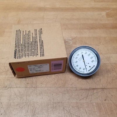 Манометр Ashcroft 35-1495AHGB3-15#, размер 3-1/2 дюйма, 3-15 фунтов на кв. дюйм, берилл. Медь - Изображение 1 из 4