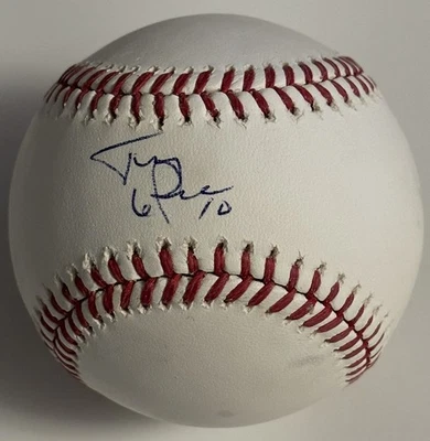 TONY LARUSSA SIGNED BASEBALL **WITH PSA/DNA CERTIFICATE OF AUTHENTICITY** - Image 1 of 3