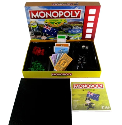Monopoly Australia Special Edition 2016 Hasbro Parker Brothers Complete Ages 8+ - Image 1 of 4