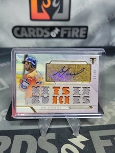 2018 Topps Triple Threads Jose Altuve Autograph Relic /18 TTAR-JA1 - Picture 1 of 2