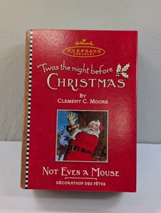 Hallmark Twas the Night Before Christmas Not Even a Mouse Ornament 2001 - Bild 1 von 7
