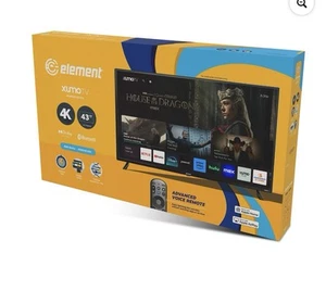 Element 43" 4K UHD LED Smart TV HDR XUMO WiFi Streaming Apps (E550AE43C-G) - Picture 1 of 1