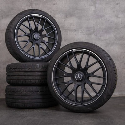 Mercedes C-Klasse C63 & S AMG Felgen 19 Zoll W205 S205 Sommerräder A2054011700 - Bild 1 von 4