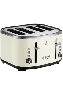 Russell Hobbs Stylevia 4 Slice Toaster - Cream - Picture 1 of 8