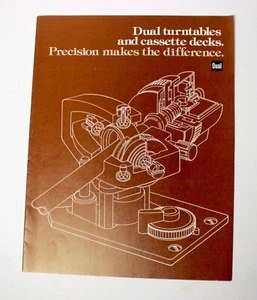 DUAL TURNTABLES and CASSETTE DECKS BROCHURE CATALOG - Picture 1 of 2
