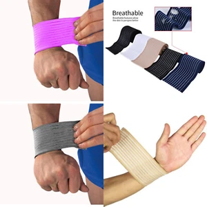 Adjusable Wrist Hand Wrap Injury Support Straps Bandage Sporting Fitness Adjust - Picture 1 of 14