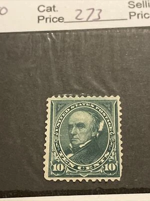 United States Cent (No Gum Hinged) US #273 Attractive 10c Green - Image 1 of 4