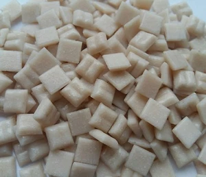 300 TESSERE MOSAICO ROSA VETRO VETROSE INDUSTRIALI CM1X1 200 GR fai da te HOBBY - Bild 1 von 2