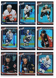 2013-14 RICKARD RAKELL O-PEE-CHEE BLACK FOIL ROOKIE #558 DUCKS #100/100