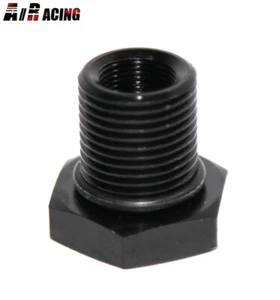 EMUSA 1/2-28 to 3/4-16 Aluminum Anodized Automotive Threaded Oil Filter Adapter - Picture 1 of 6