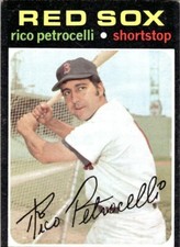 1971 Topps Baseball Rico Petrocelli Boston Red Sox #340 EX
