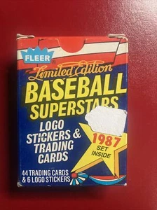 Juego de superestrellas de béisbol Fleer 1987 edición limitada [tarjeta faltante #26] - Imagen 1 de 3