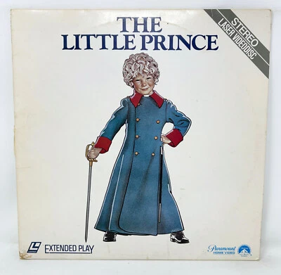 The Little Prince Laserdisc LV8012 LD Laser Disc Gene Wilder Bob Fosse Foto 1 de 3