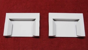 (2) Game Holders tray stabilizer cardboard insert New SNES Super Nintendo - Picture 1 of 9