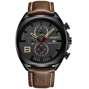 Men Watch Chronometer Movement Business Casual Wrist Watch V2C9 - Picture 1 of 8