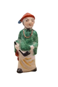 Vintage Figurine Asian Wise Man Figurine with Pipe Occupied Japan 4” High - Picture 1 of 5