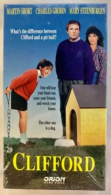 Clifford (VHS, 1994) - Martin Short, Charles Grodin, Mary Steenburger NEW SEALED - Image 1 of 4