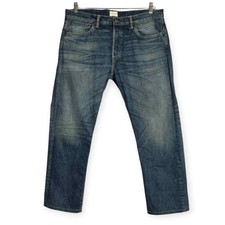 Simon Miller M001 Narrow Park View Jeans Mens 38 x 29 Selvedge Button Fly Denim