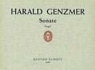 Sonata GeWV 390     sheet music   Genzmer, Harald Organ