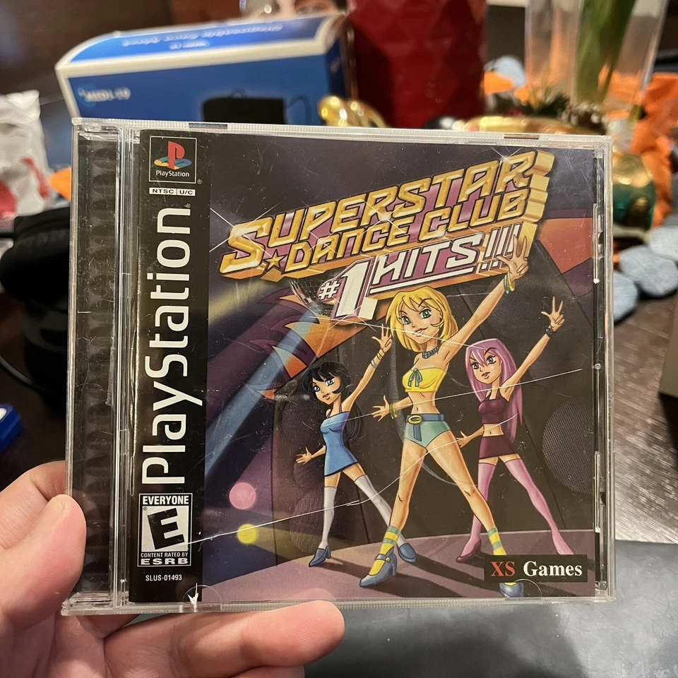 PS1 / Playstation 1 - Super Star Dance Club #1 Hits (2002) - Used / Complete - Image 1 of 3