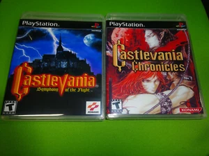 EMPTY REPLACE CASES! Castlevania: Symphony of the Night Chronicles PlayStation 1 - Picture 1 of 8