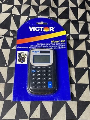 VICTOR 900 Pocket Calculator,LCD,8 Digits - New Old Stock - Image 1 of 4