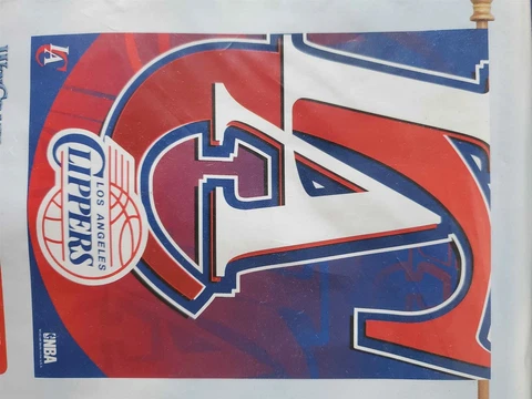 WINCRAFT SPORTS NBA 27x37" VERTICAL FLAG Los Angeles Clippers Cover